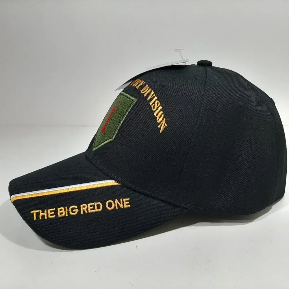 US Army 1st Infantry Division Men's Ball Cap Hat B